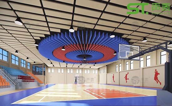體育館天花為什么一定要用空間吸聲體(圖4) 體育館天花為什么一定要用空間吸聲體(圖4)